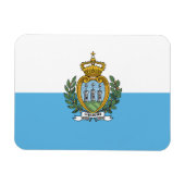 San Marino Flag マグネット (横)