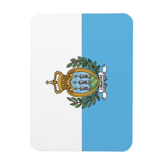 San Marino Flag マグネット (縦)