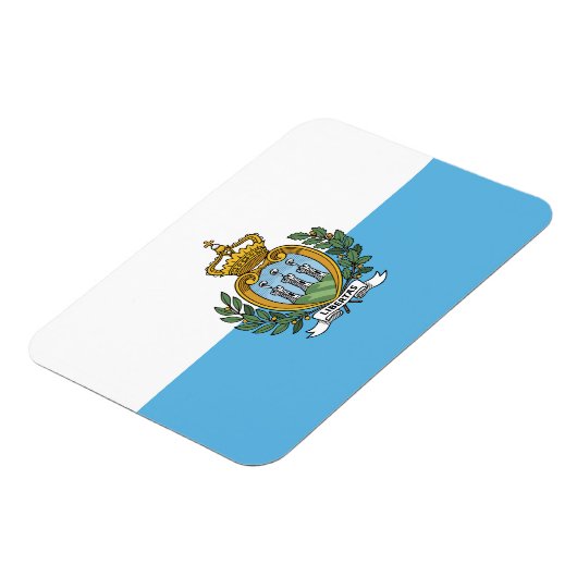 San Marino Flag マグネット (左側)