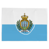 San Marino Flag ラージペーパーバッグ (裏面)