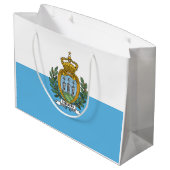 San Marino Flag ラージペーパーバッグ (裏面アングル)
