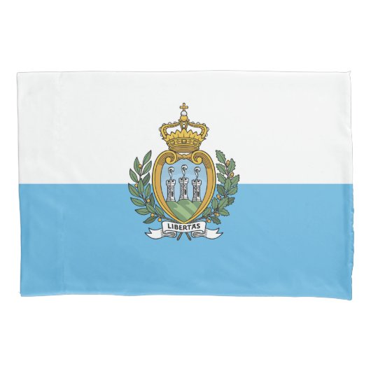San Marino Flag 枕カバー (正面)
