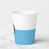San Marino Flag 紙コップ (裏面)