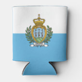 San Marino Flag 缶クーラー (正面)