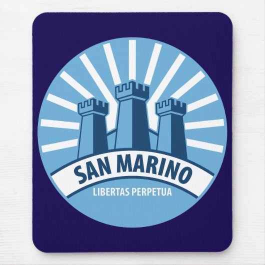 San Marino Libertas Perpetua マウスパッド (正面)