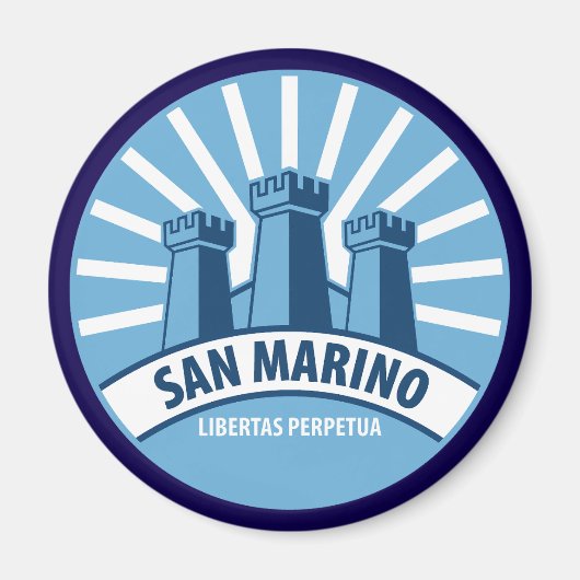 San Marino Libertas Perpetua マグネット (正面)