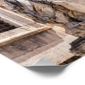 San Michele statue in Castle Sant'Angelo - Rome ポスター (角)