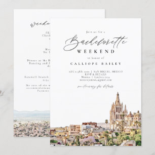 SAN MIGUEL MEXICO旅行バチェロレッテ 招待状