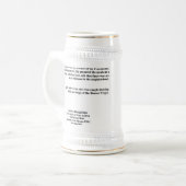 San Pasqualステイン ビールジョッキ (正面左)