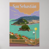 San Sebastian, Spain ポスター (正面)