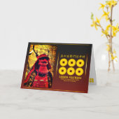 SANADA YUKIMURA カード (黄色い花)