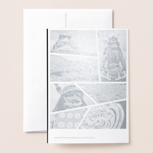 SANADA YUKIMURA 箔カード (裏面封筒付き)