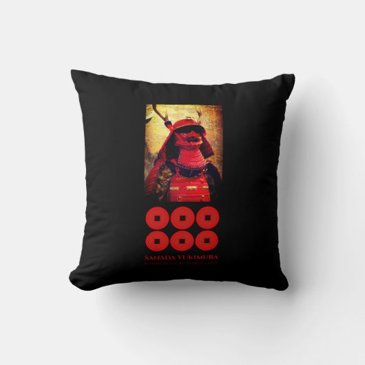 SANADA YUKIMURA:Cushion クッション (正面)