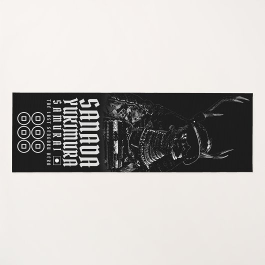 SANADA YUKIMURA (Dark ver.) ヨガマット (正面(横))