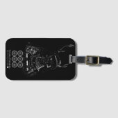 SANADA YUKIMURA (Dark ver.) ラゲッジタグ (正面横)