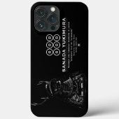 SANADA YUKIMURA (Dark ver.) Case-Mate iPhoneケース (裏面)