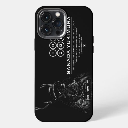 SANADA YUKIMURA (Dark ver.) iPhoneケース (裏面)