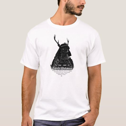 SANADA YUKIMURA (Dark ver.) Tシャツ (正面)