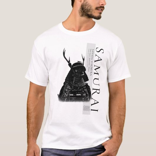 SANADA YUKIMURA (Dark ver.) Tシャツ (正面)