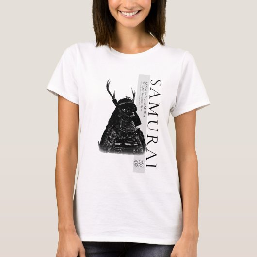 SANADA YUKIMURA (Dark ver.) Tシャツ (正面)