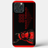 SANADA YUKIMURA (Red ver.) Case-Mate iPhoneケース (裏面)