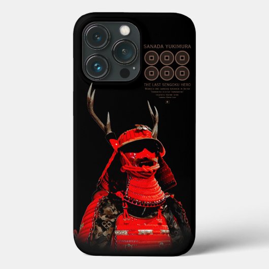 SANADA YUKIMURA (Red ver.) Case-Mate iPhoneケース (裏面)