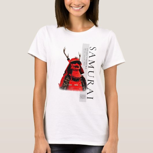SANADA YUKIMURA (Red ver.) Tシャツ (正面)