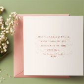 Sanah Hijriyah Mubaraka 1447 Flat Card ノートカード