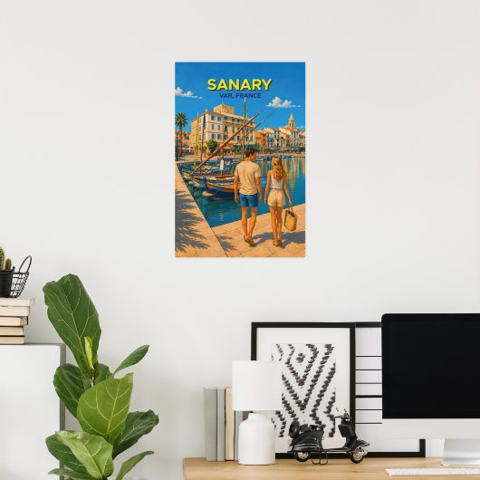 Sanary ポスター (ホームオフィス)