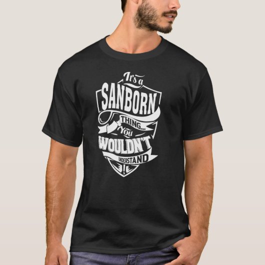 SANBORNの製品 Tシャツ (正面)