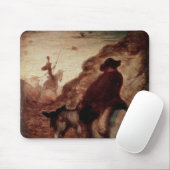 Sanchoおよびドン・キホーテ、19世紀 マウスパッド (マウス)