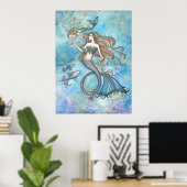 Sancitity of Motherhood Mermaid Poster ポスター (ホームオフィス)