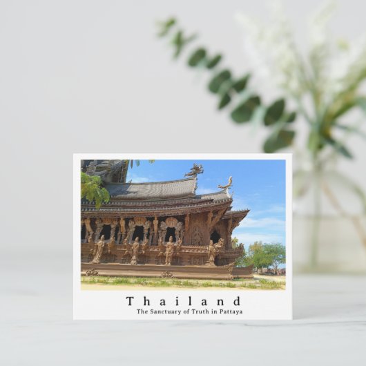 Sanctuary of Truth、パタヤ（タイ） ポストカード (スタンド正面)