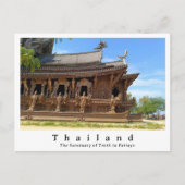 Sanctuary of Truth、パタヤ（タイ） ポストカード (正面)