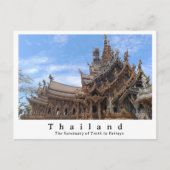 Sanctuary of Truth、パタヤ（タイ） ポストカード (正面)