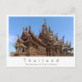Sanctuary of Truth、パタヤ（タイ） ポストカード (正面)