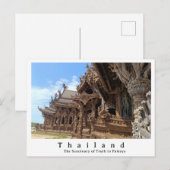 Sanctuary of Truth、パタヤ（タイ） ポストカード (正面/裏面)