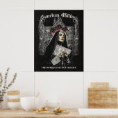 Sanctum Oblitus – ゴシック様式のストリートウェアデザイン ポスター (キッチン)