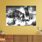 Sanctum of the End キャンバスプリント (インサイチュ (リビング))