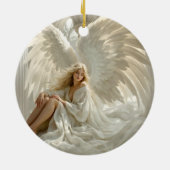 Sanctum of Wings – 光のホールの天使 セラミックオーナメント (裏面)