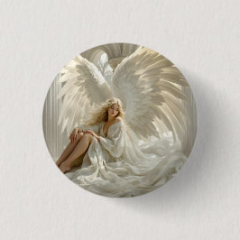 Sanctum of Wings – 光のホールの天使 缶バッジ