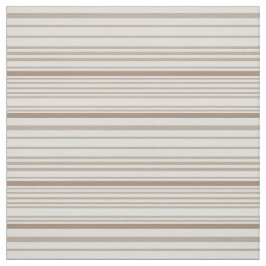  Sand and White Linen Stripes ファブリック