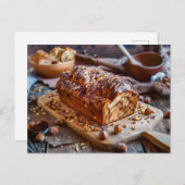 Sand Cake with Cocoa and Hazelnut Cream シーズンポストカード (正面/裏面)