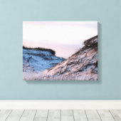 Sand Dune at Dusk photo on a キャンバスプリント (インサイチュ (ウッドフロア))