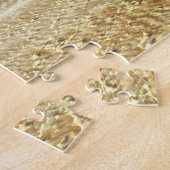 Sand Dunes Nebraska.クリスマスグリーティング ジグソーパズル (側面)