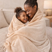 Sand Ivory Fade Fleece Blanket フリースブランケット