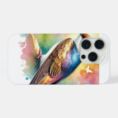 Sand Martin 160724AREF208 - Watercolor iPhoneケース (裏面横)