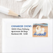 SAND N' SEAクリームチャウ住所 シール (インサイチュ)