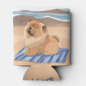 SAND N' SEA Chow Chow犬 缶クーラー (裏面)