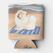 SAND N' SEA CREAM Chow Chow犬 缶クーラー (正面)